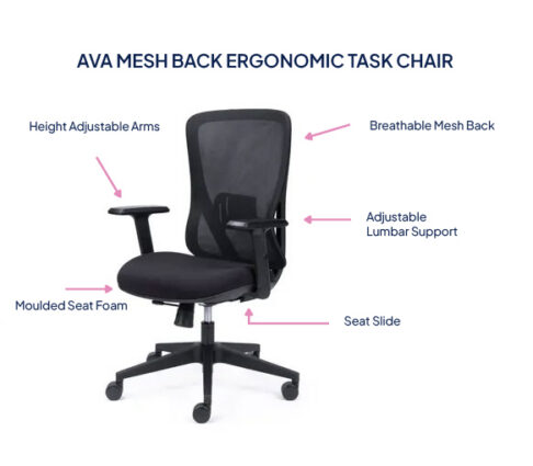 AVA Task Mesh Back Chair