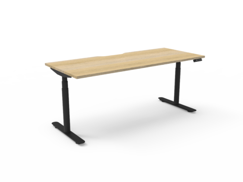 Halo Plus Single Sided Height Adjustable Desk (1200 to 1800 mm)