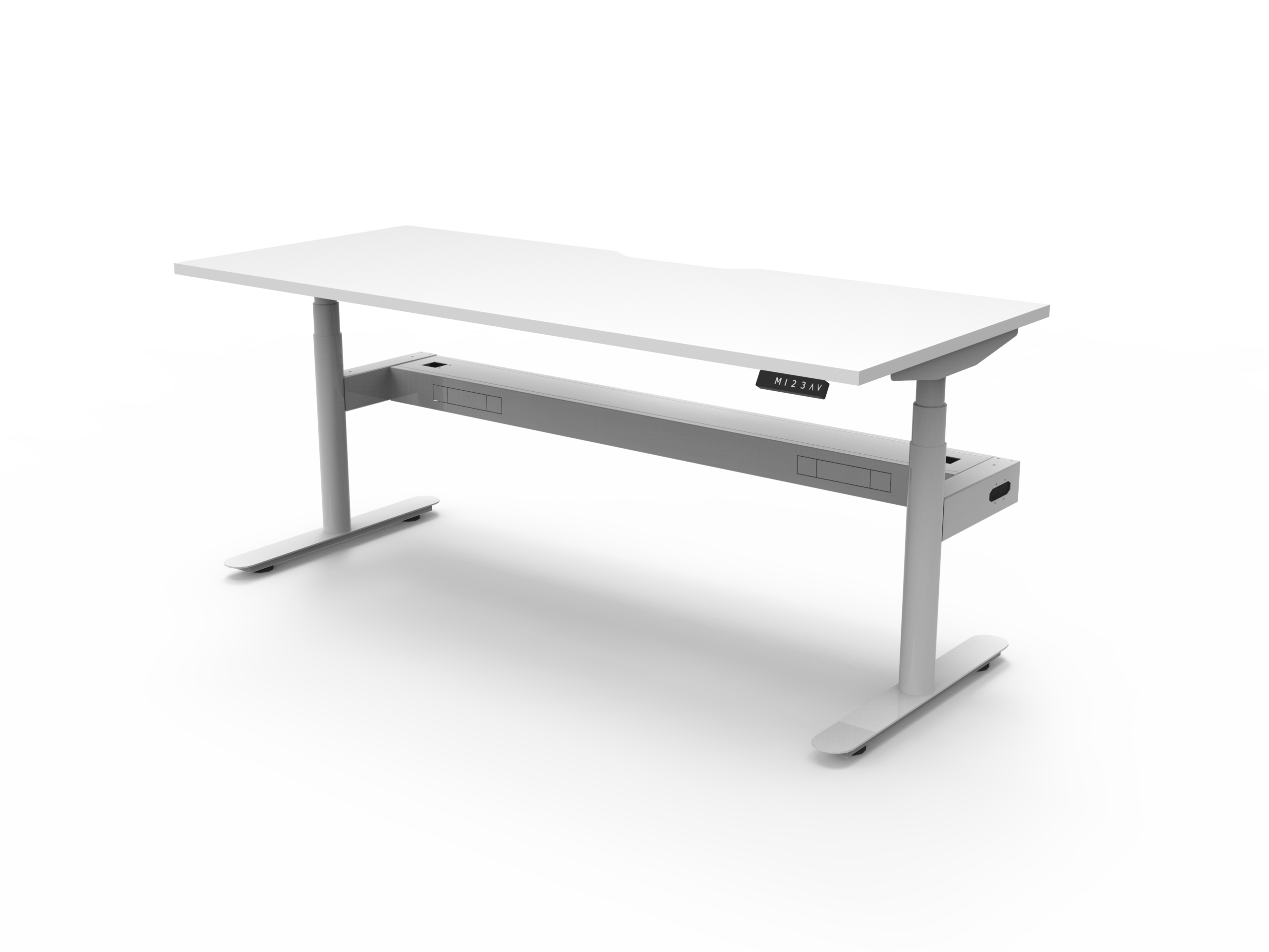 Halo Plus Single Sided Height Adjustable Desk (1200 to 1800 mm)