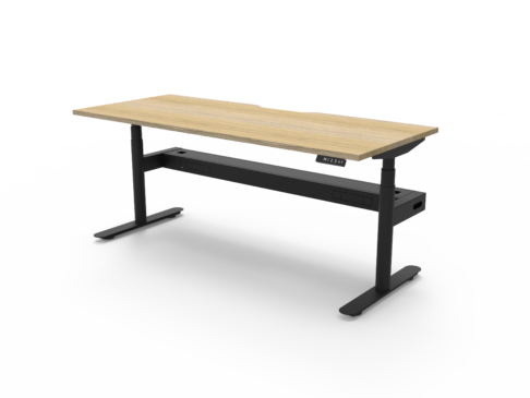 Halo Plus Single Sided Height Adjustable Desk (1200 to 1800 mm)