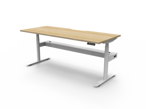 Halo Plus Single Sided Height Adjustable Desk (1200 to 1800 mm)