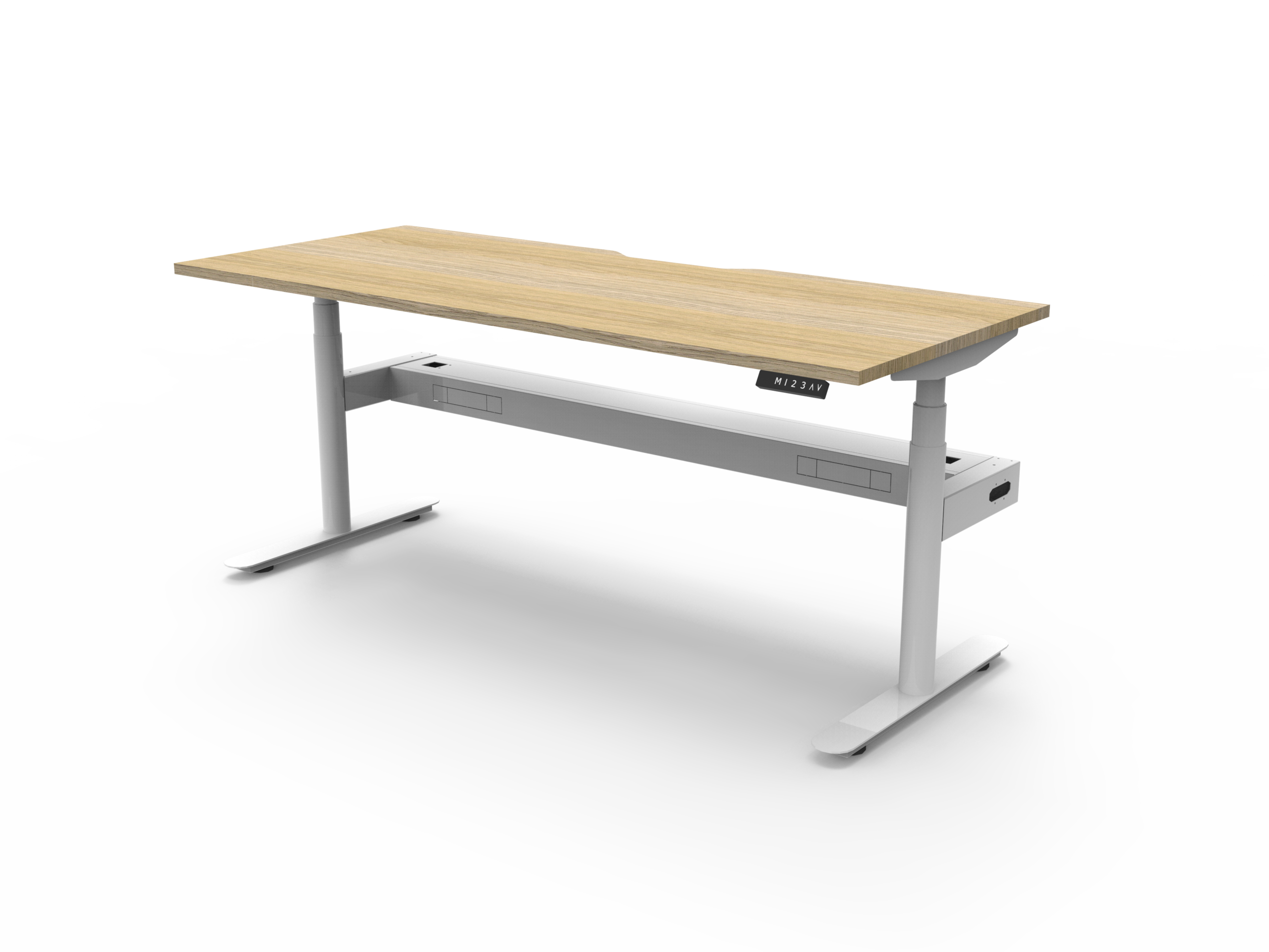 Halo Plus Single Sided Height Adjustable Desk (1200 to 1800 mm)