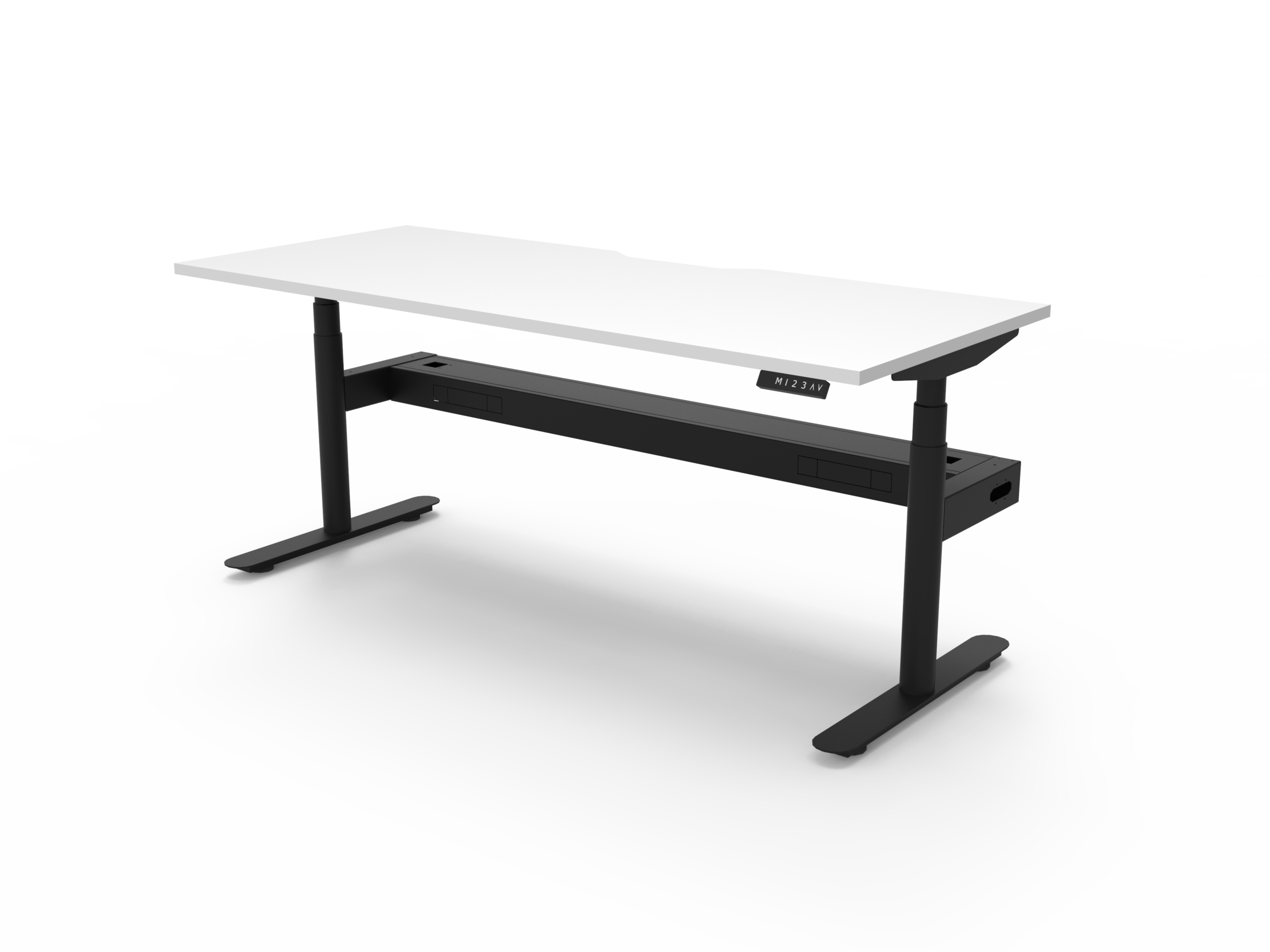 Halo Plus Single Sided Height Adjustable Desk (1200 to 1800 mm)