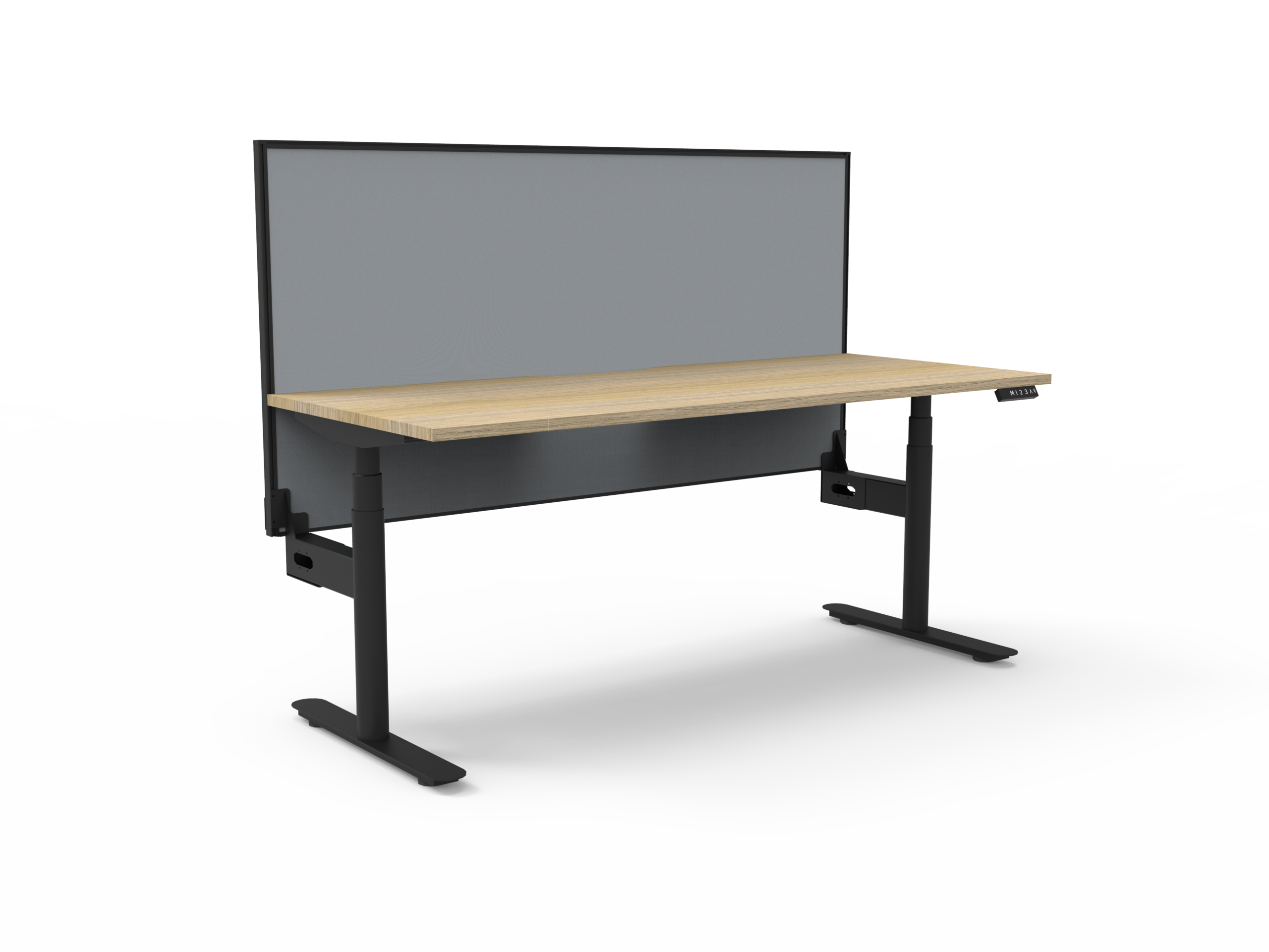 Halo Plus Single Sided Height Adjustable Desk (1200 to 1800 mm)
