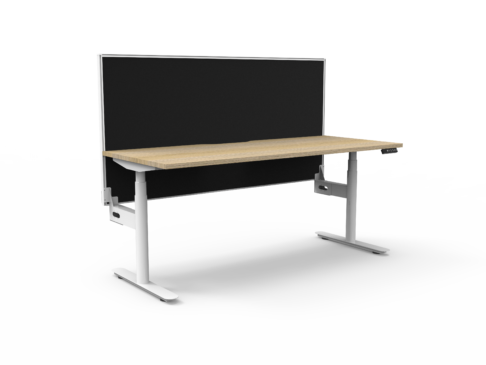 Halo Plus Single Sided Height Adjustable Desk (1200 to 1800 mm)