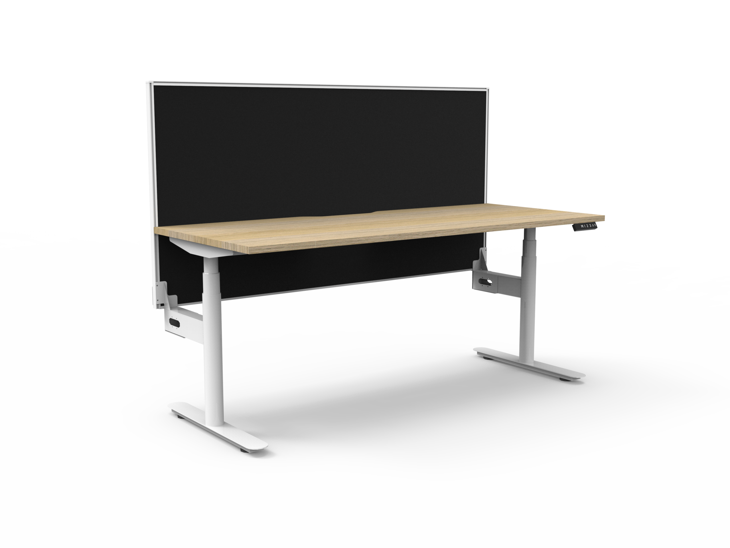 Halo Plus Single Sided Height Adjustable Desk (1200 to 1800 mm)