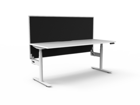 Halo Plus Single Sided Height Adjustable Desk (1200 to 1800 mm)
