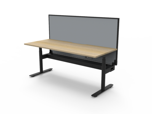 Halo Plus Single Sided Height Adjustable Desk (1200 to 1800 mm)