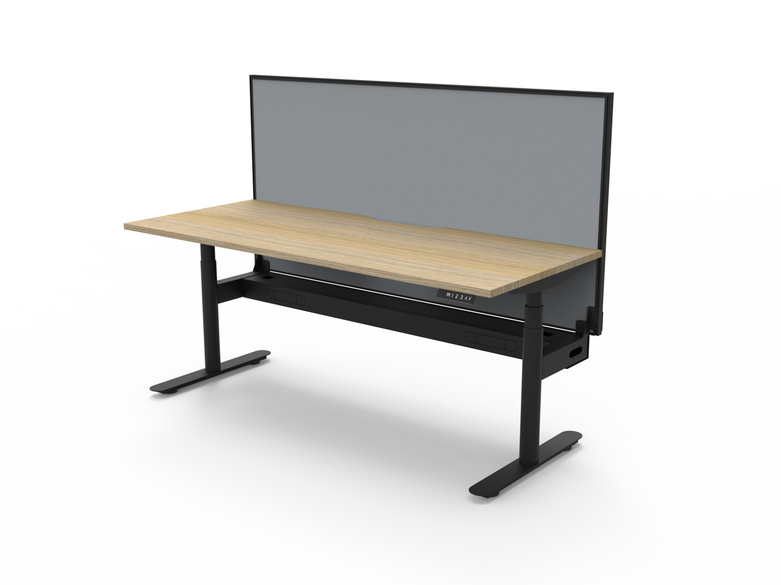Halo Plus Single Sided Height Adjustable Desk (1200 to 1800 mm)