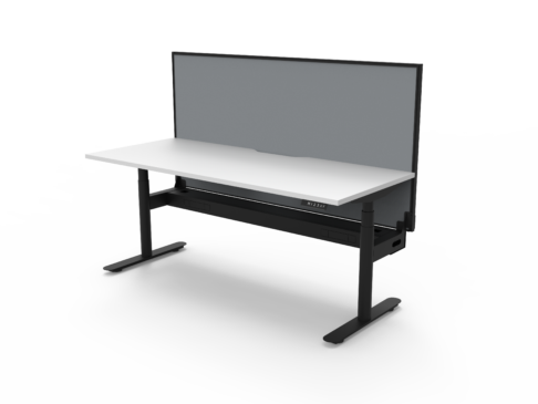 Halo Plus Single Sided Height Adjustable Desk (1200 to 1800 mm)