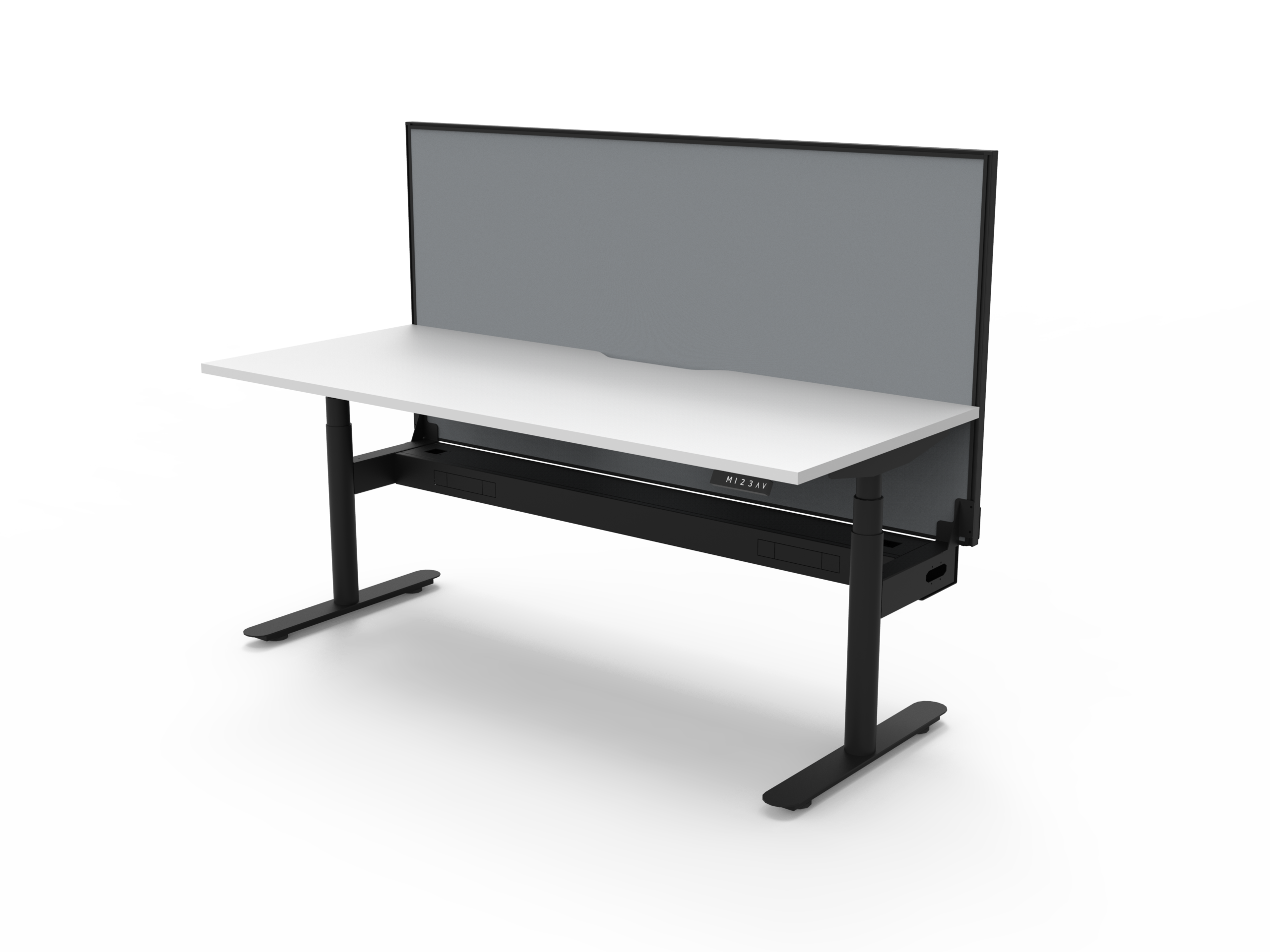 Halo Plus Single Sided Height Adjustable Desk (1200 to 1800 mm)