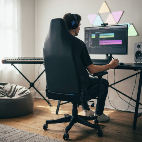 Buro PowerA Ergonomic Gaming Chair - Navigator in Black