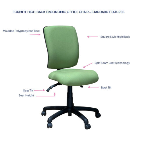 FormFit High Back Ergonomic Office Chair