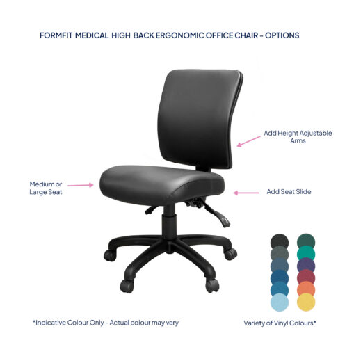 FormFit Medical High Back Ergonomic Chair