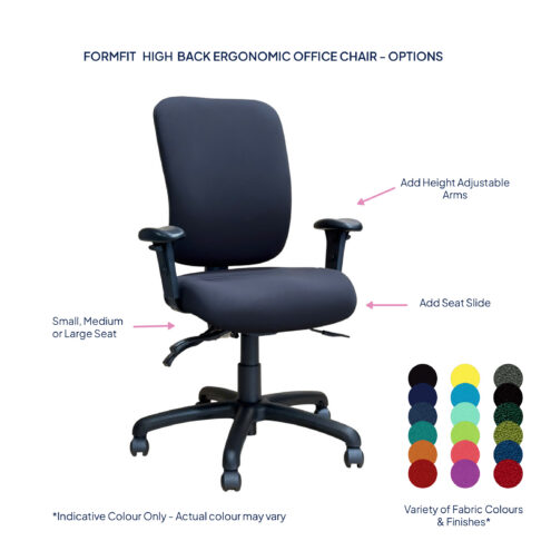 FormFit High Back Ergonomic Office Chair