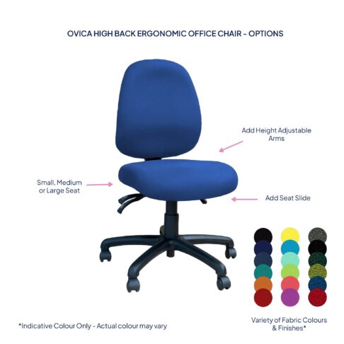 Ovica High Back Ergonomic Office Chair