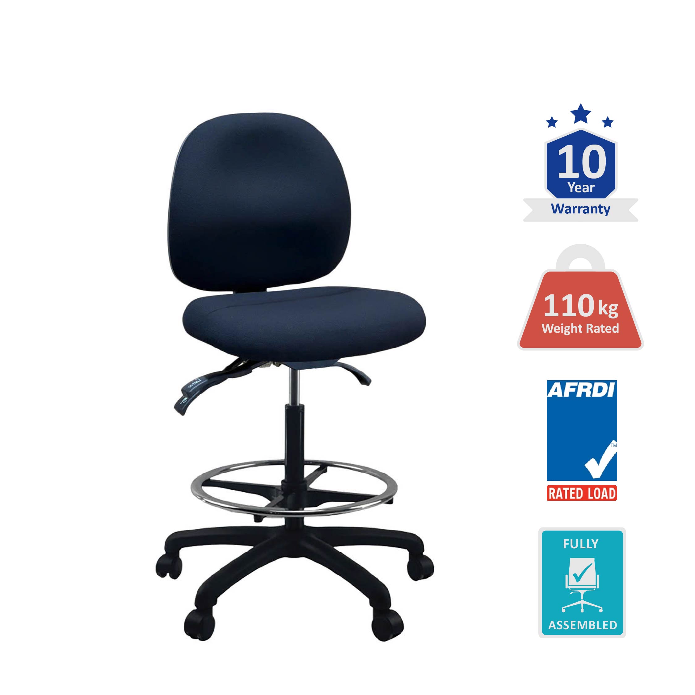 Ovica Medium Back Drafting Chair