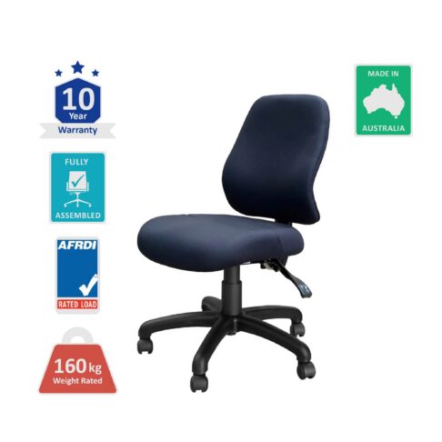 SoftLine Medium Back Ergonomic Office Chair