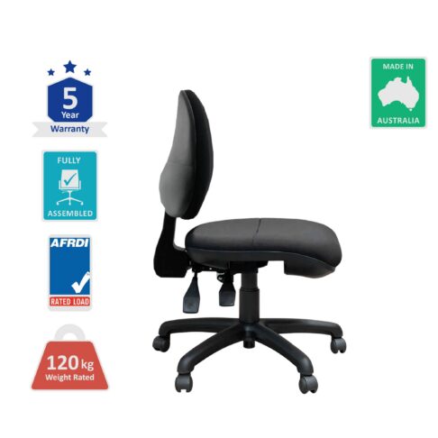Tru-Sit Medium Back Ergonomic Office Chair
