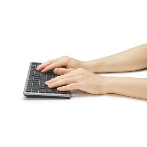 KB435 EQ Rechargeable Multi-Device Compact Keyboard