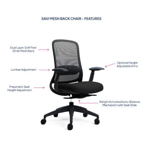 Savi Mesh Back Chair