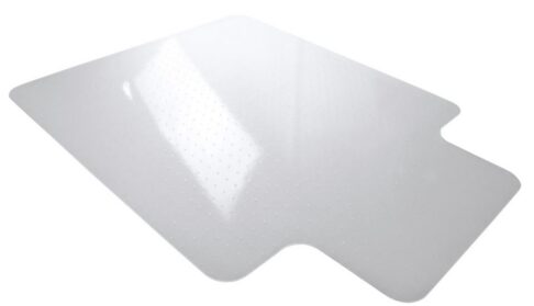 Floortex PVC Keyhole Shaped Chair Mat