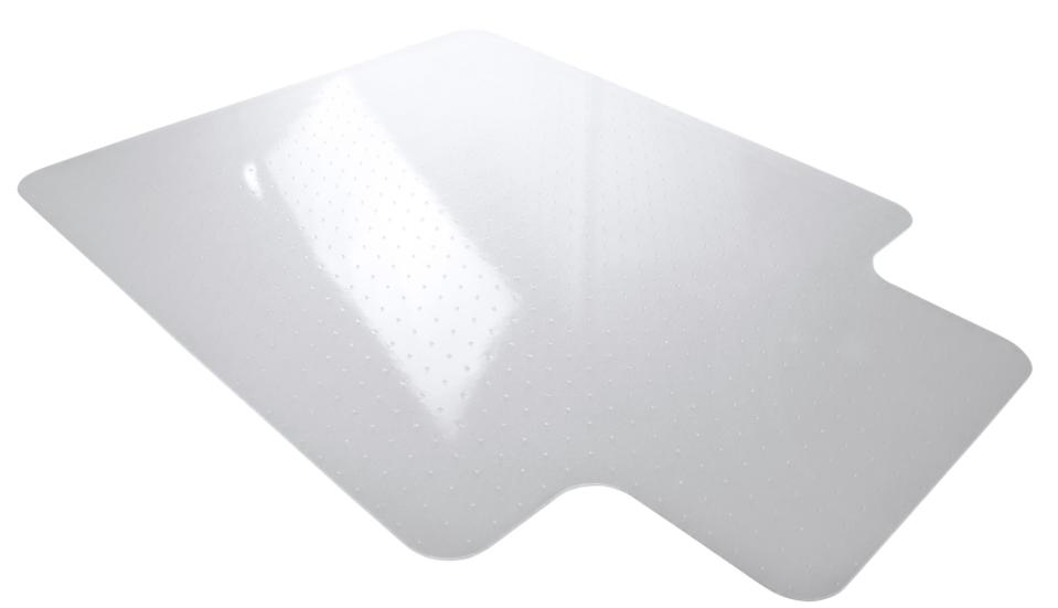 Floortex PVC Keyhole Shaped Chair Mat