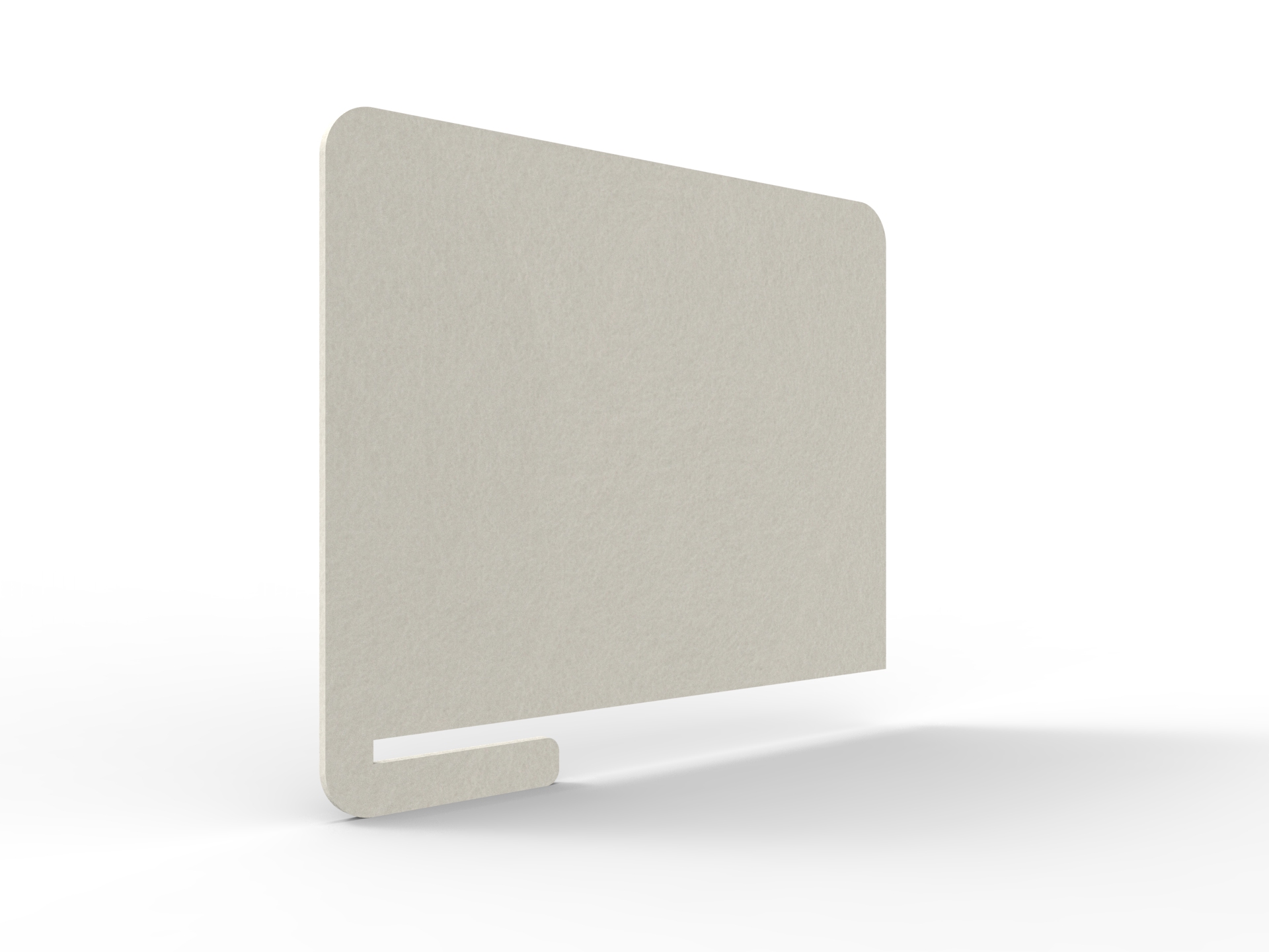 Acouline Bloc Cut Slide on Desk Screens