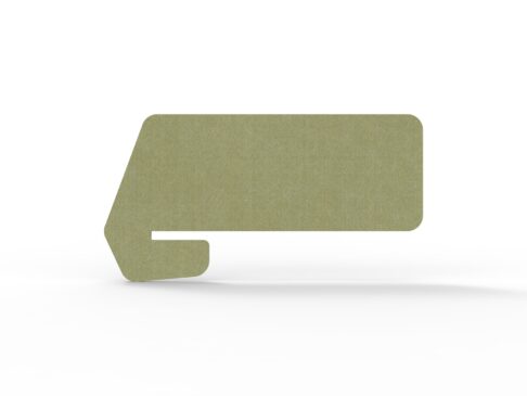 Acouline Hook Cut Slide on Desk Screens