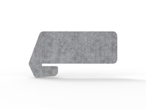 Acouline Hook Cut Slide on Desk Screens