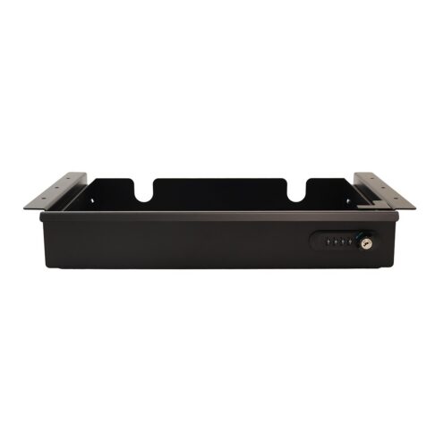 Under Desktop Mount Slide Out Drawer