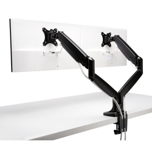 Kensington SmartFit One Touch Dual Monitor Arm in Black