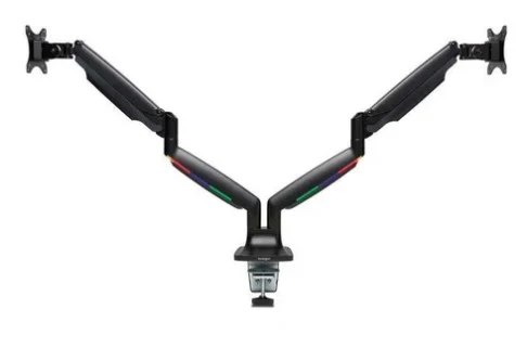 Kensington SmartFit One Touch Dual Monitor Arm in Black