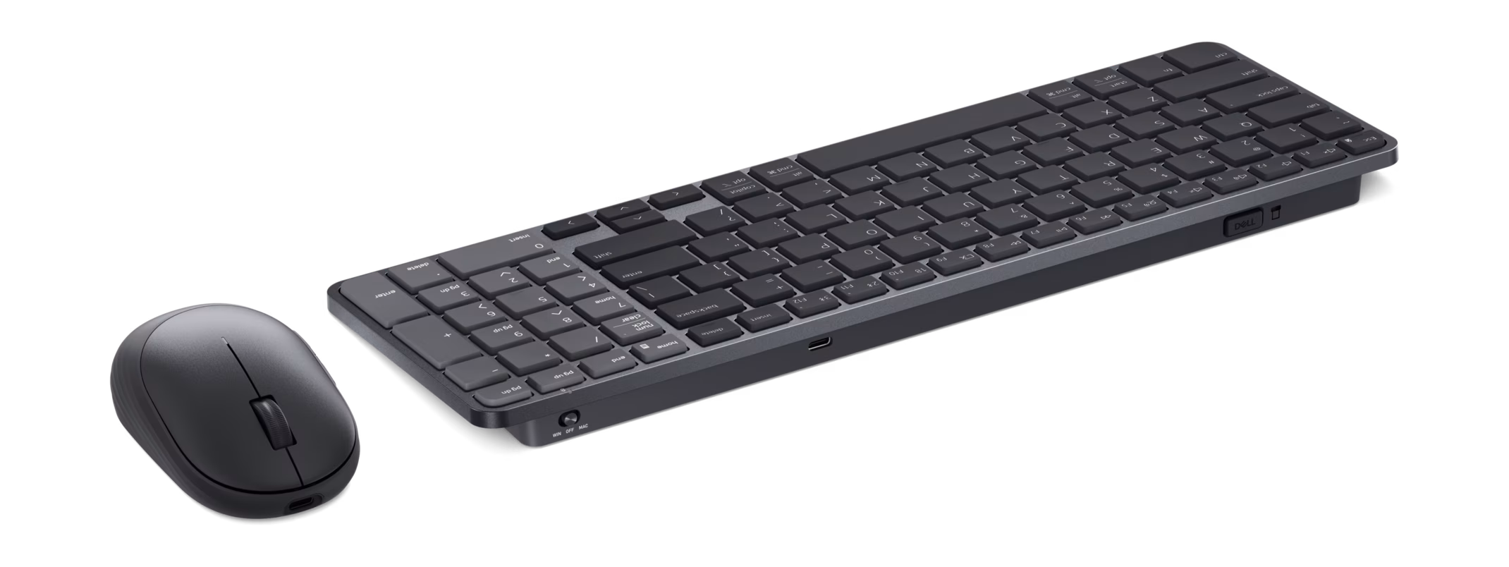 Dell Pro 7 Wireless Rechargeable Compact Keyboard & Mouse Combo