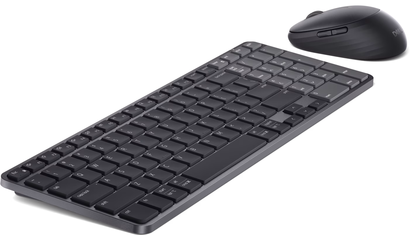 Dell Pro 7 Wireless Rechargeable Compact Keyboard & Mouse Combo
